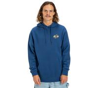 Kapuzensweatshirt DC SHOES "Fast Bubble", Herren, Gr. L, blau (estate blau), 55% Baumwolle, 25% Baumwolle, 20% Polyester, Sweatshirts (36904556-L) estate blau