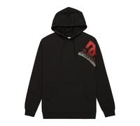Hoodie DC SHOES "Solid Lefty", Herren, Gr. S, schwarz, Obermaterial: 55% Baumwolle, 25% Baumwolle, 20% Polyester;, Sweatshirts Hoodie (59043458-S) schwarz