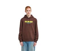 Hoodie ELEMENT "Fluff", Herren, Gr. M, braun (java), Obermaterial: 55% Baumwolle, 25% Baumwolle, 20% Polyester., Sweatshirts Hoodie (91658307-M) java