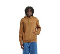 Hoodie ELEMENT "Lowcas", Herren, Gr. XS, sepia, Obermaterial: 55% Baumwolle, 25% Baumwolle, 20% Polyester., Sweatshirts Hoodie (61727822-XS) sepia