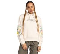 Hoodie ELEMENT "Party Flower", Damen, Gr. S, beige (oat milk), Obermaterial: 70% Baumwolle, 30% Baumwolle., Sweatshirts Hoodie (91404618-S) oat milk