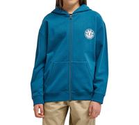Hoodie ELEMENT "Seal BP", Jungen, Gr. 12(148-156cm), mallard blau, Obermaterial: 70% Walkfrottier, 30% Walkfrottier;, Sweatshirts Hoodie (90906647-12) mallard blau