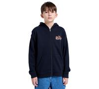 Hoodie ELEMENT "Timber Cross Cut", Jungen, Gr. 14(155-164cm), schwarz (flint schwarz), Obermaterial: 70% Walkfrottier, 30% Walkfrottier;, Sweatshirts Hoodie (77862636-14) flint schwarz