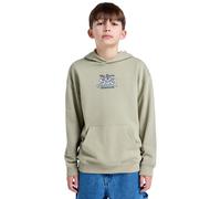 Hoodie ELEMENT "Timber Skeleton Gang", Kinder, Gr. 10(140-148cm), grün (tea), [Hauptstoff] 70% Baumwolle, 30% recycelte Baumwolle, Sweatshirts (70231609-10) tea