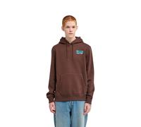 Hoodie ELEMENT "Torn", Herren, Gr. S, braun (java), Obermaterial: 55% Baumwolle, 25% Baumwolle, 20% Polyester., Sweatshirts Hoodie (48424766-S) java