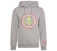 Hoodie Emanuela Great adventures - Let's go Zwillingsherz Grau - in vier Größen - Größe M