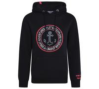 Hoodie Emanuela Great adventures - Let's go Zwillingsherz Navy - in vier Größen - Größe XL