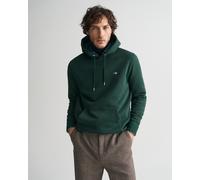 GANT Herren Reg Shield Hoodie Kapuzenpullover, Tartan Green, S EU