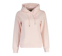Hoodie GANT "REG TONAL SHIELD HOODIE", Damen, Gr. S, refined pink, Sweatware, Obermaterial: 78% Baumwolle, 22% Polyester, regular fit hüftlang, Rippbündchen, Sweatshirts Hoodie, Ton in Ton Stickerei, 