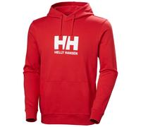 Helly Hansen Logo Hoodie rot erdbeerrot - XL