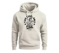 Hoodie Herren Print Bier Design Two Beers Only Club Kapuzensweatshirt Fun Style Männer Fashion Streetstyle - Two Beers only urban grey M