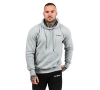 Hoodie Herren Regular Langarm mit Kapuze und Taschen Grey Black 1 St