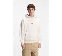 Hoodie HUGO BLUE "Nazardo", Herren, Gr. M, open weiß126, Sweatware, Obermaterial: 100% Baumwolle, relaxed fit normal, Rundhals, Rippbündchen, Sweatshirts Hoodie (78734533-M) open weiß126
