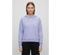 Hoodie HUGO UNDERWEAR "Signature", Damen, Gr. XS, lila (bright lila 520), Sweatware, Obermaterial: 48% Baumwolle, 48% Modal, 4% Elasthan, normal normal, Bündchen, Sweatshirts Hoodie, basic, normale Pa