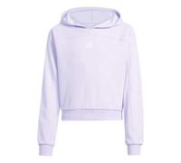 Adidas Holiday Glam Cropped Kapuzenpullover 9-10 Jahre Ice Lavender / Silver Met