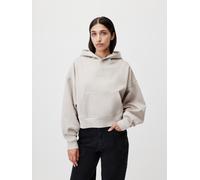 Hoodie LEGER "Cybil, LeGer by Lena Gercke", Damen, Gr. 44, grau (grau melange), Sweatware, Obermaterial: 65% Baumwolle, 35% Polyester, normal normal, Bündchen, Sweatshirts Hoodie (73292468-44) grau me