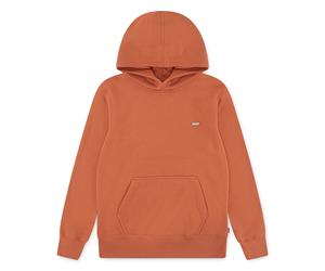 Hoodie LEVI'S KIDS "LVB MINI BATWING PULL OVER HOO", Jungen, Gr. 14 (164), orange (mango), Sweatware, Obermaterial: 60% Baumwolle, 40% Polyester, bequem hüftbedeckend, angesetztes Bündchen, Sweatshirt