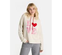 Hoodie LIEBLINGSSTÜCK "LivL", Damen, Gr. 3XL, 130, beige, 100% Baumwolle, normal, ohne Ausschnitt, Sweatshirts Hoodie, aus 100% Baumwolle (40229422-XXXL) 130, beige