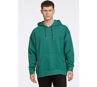 Hoodie LINDBERGH "Lindbergh Hoodie", Herren, Gr. M, grün (grün cash), Obermaterial: 70% Baumwolle, 30% Polyester, weit, Sweatshirts Hoodie (44917265-M) grün cash