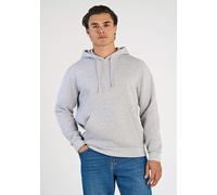 Hoodie LINDBERGH "Lindbergh Hoodie", Herren, Gr. XXL, grau (grau mel), Obermaterial: 60% Baumwolle, 40% Polyester, lässig geschnitten, Sweatshirts Hoodie (19751556-XXL) grau mel