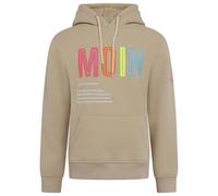 Hoodie Lucina MOIN multicolor Zwillingsherz beige- in fünf Größen M