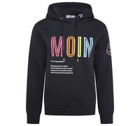 Hoodie Lucina MOIN multicolor Zwillingsherz Navy - in vier Größen - Größe S