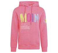 Hoodie Lucina MOIN multicolor Zwillingsherz Neonpink - in vier Größen - Größe S