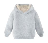 Hoodie Mädchen Fleecepullover Warme Sweatshirt mit Kapuze Einfarbig Winterpullover Gefüttert Sweater Casual Kapuzenpullover Fleece Pullover Winddicht Hoody Winter Baumwolle Oberteile ohne Taschen