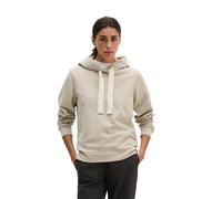 Hoodie MARC O'POLO, Damen, Gr. M, beige (natural), angeraute Sweatware, Obermaterial: 100% Baumwolle, relaxed fit normal, Bündchen, Sweatshirts Hoodie, relaxed mit gepeachter Oberfläche (94817953-M) n