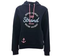 Hoodie MEINE HEIMAT Zwillingsherz Navy in zwei Größen S/M