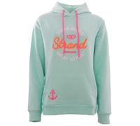 Hoodie MEINE HEIMAT Zwillinsgherz Mint in fünf Größen L