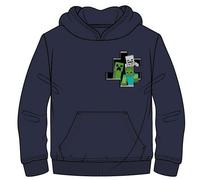 Hoodie Minecraft dunkelblau 152cm