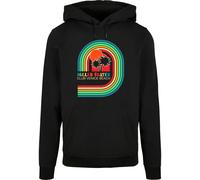 Hoodie MISTERTEE "MisterTee Herren Roller Skater Hoody", Herren, Gr. S, schwarz, 100% Baumwolle, bedruckt, Rundhals, Sweatshirts Hoodie (54450700-S) schwarz