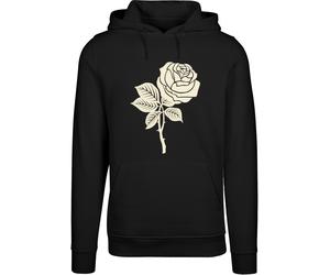 Hoodie MISTERTEE "MisterTee Herren Wasted Youth Hoody", Herren, Gr. XS, schwarz, 65% Baumwolle, 35% Polyester, unifarben, Rundhals, Sweatshirts Hoodie (93907338-XS) schwarz