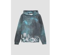Hoodie mit All-over-Print 158/164 schwarz 2156839.99D1.158_164