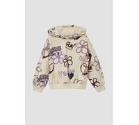 Hoodie mit All-over-Print im Graffiti-Stil 104/110 creme|mehrfarbig 2170325.04A6.104_110