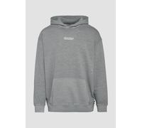 Hoodie mit Flammgarn-Struktur im Relaxed Fit XL grau 2157203.95D1.XL