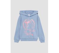 Hoodie mit Glitzerprint 104/110 blau 2163150.5327.104_110