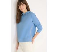 Hoodie mit Zipper-Details