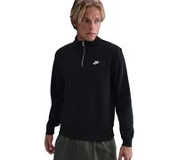NIKE SWEATSHIRT M NK CLUB BB HZ TOP Schwarz Herren