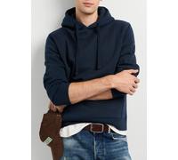 Hoodie PEPE JEANS "JEFFERSON HOODY", Herren, Gr. L, dulwich blau, Sweatware, Obermaterial: 70% Baumwolle, 30% Polyester, unifarben, regular fit hüftbedeckend, Rundhals, Rippbündchen, Sweatshirts Hoodi