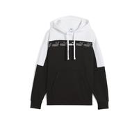 Hoodie PUMA "Around The Block Hoodie Damen", Damen, Gr. L, schwarz, Obermaterial: 66% Baumwolle, 34% Polyester. Kapuzenfutter: 100% Baumwolle. Rippe: 97% Baumwolle, 3% Elasthan, comfort fit, Sweatshir