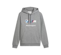 PUMA Herren BMW M Motorsport Essentials Hoodie L, Medium Gray Heather