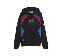 Hoodie PUMA "BMW M MOTORSPORT Lifestyle Relaxed Hoodie Herren", Herren, Gr. L, schwarz, Obermaterial: 67% Baumwolle, 33% Polyester. Kapuzenfutter: 33% Polyester, 67% Baumwolle. Rippe: 3% Elasthan, 97%