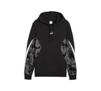 Hoodie PUMA "Camo Hoodie Herren", Herren, Gr. M, schwarz, Obermaterial: 68% Baumwolle, 32% Polyester. Kapuzenfutter: 100% Baumwolle. Rippe: 97% Baumwolle, 3% Elasthan, normal, Sweatshirts Hoodie (6742