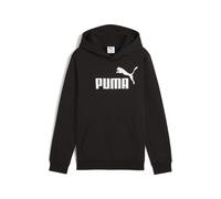 Hoodie PUMA "ESS No. 1 Logo Fleece-Hoodie Jungen", Jungen, Gr. 164, schwarz, Obermaterial: 34% Polyester, 66% Baumwolle; Kapuzenfutter: 100% Baumwolle; Rippe: 3% Elasthan, 97% Baumwolle, normal, Sweat