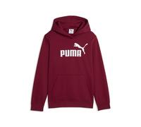 Hoodie PUMA "ESS No. 1 Logo Fleece-Hoodie Mädchen", Kinder, Gr. 152, garnet glow rot, Obermaterial: 66% Baumwolle, 34% Polyester. Kapuzenfutter: 100% Baumwolle. Rippe: 97% Baumwolle, 3% Elasthan, norm