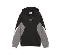 Hoodie PUMA "Essentials Colourblocked Hoodie Jungen", Kinder, Gr. 116, schwarz, Obermaterial: 66% Baumwolle, 34% Polyester. Kapuzenfutter: 100% Baumwolle. Rippe: 97% Baumwolle, 3% Elasthan. Seitentasc