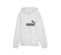 Hoodie PUMA "Essentials Elevated No. 1 Relaxed Hoodie Herren", Herren, Gr. XS, weiß (weiß glow heather), Obermaterial: 100% Baumwolle. Kapuzenfutter: 100% Baumwolle. Rippe: 4% Elasthan, 96% Baumwolle,