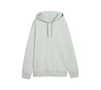 Hoodie PUMA "Essentials Fleece Relaxed Hoodie Damen", Damen, Gr. L, beige (créme de mint grün), Obermaterial: 34% Polyester, 66% Baumwolle. Kapuzenfutter: 100% Baumwolle. Rippe: 3% Elasthan, 97% Baumw